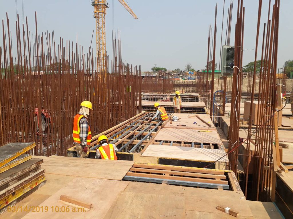 hotel-b1-slab-formwork-installation-work