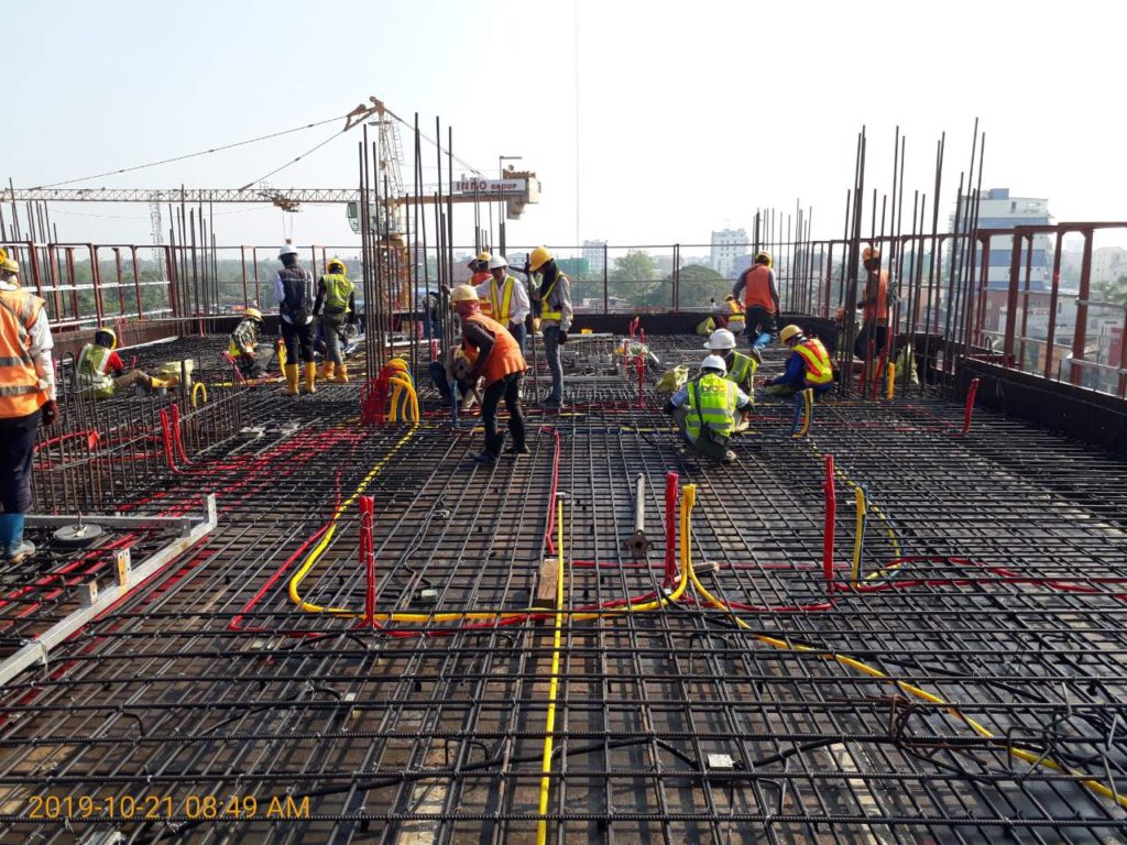 block-105-4f-slab-rebar-modifying-work