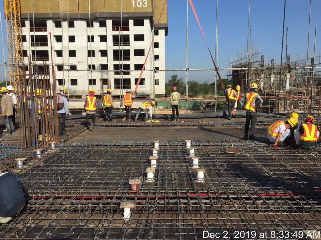 hotel-1f-slab-and-beam-rebar-installation